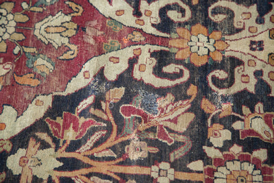 8.5x12 Unusual Antique Lavar Kerman Carpet by Old New House® - product image 15 for Resin Society