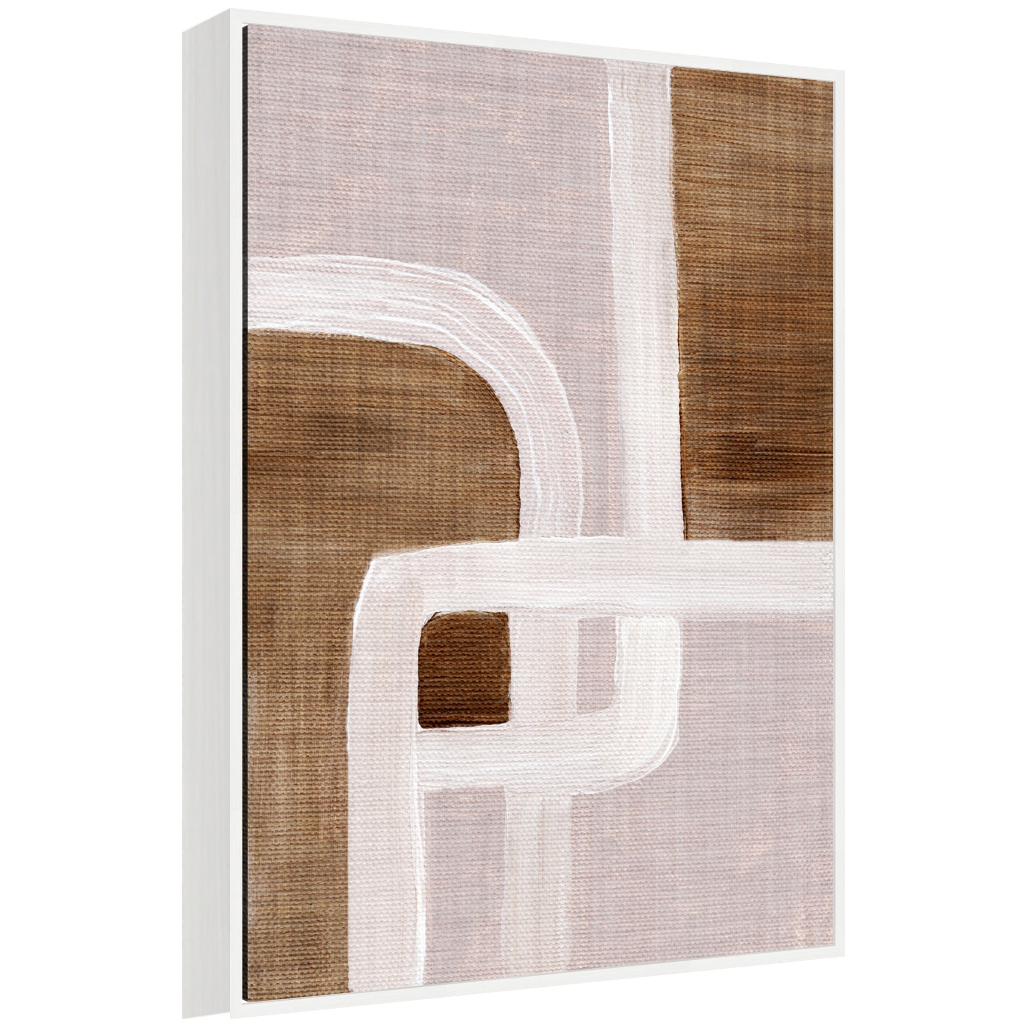 Sylvie Rhythmic Lines ll Framed Canvas by Nikita Jariwala