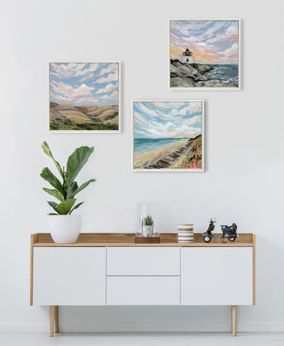 Sylvie South Dakota Framed Canvas by Emily Kenney by kateandlaurel - product image 6 for Resin Society