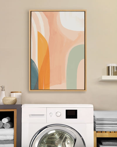 Sylvie Sunrise Over Marrakesh Framed Canvas by kateandlaurel - product image 19 for Resin Society