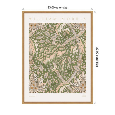 Sylvie Poster William Morris Windrush 1883 Framed Canvas by The Art Institute of Chicago