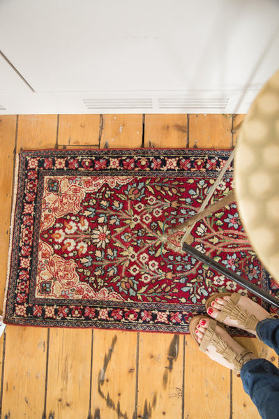 2x3 Antique Kerman Rug Mat by Old New House® - product image 6 for Resin Society