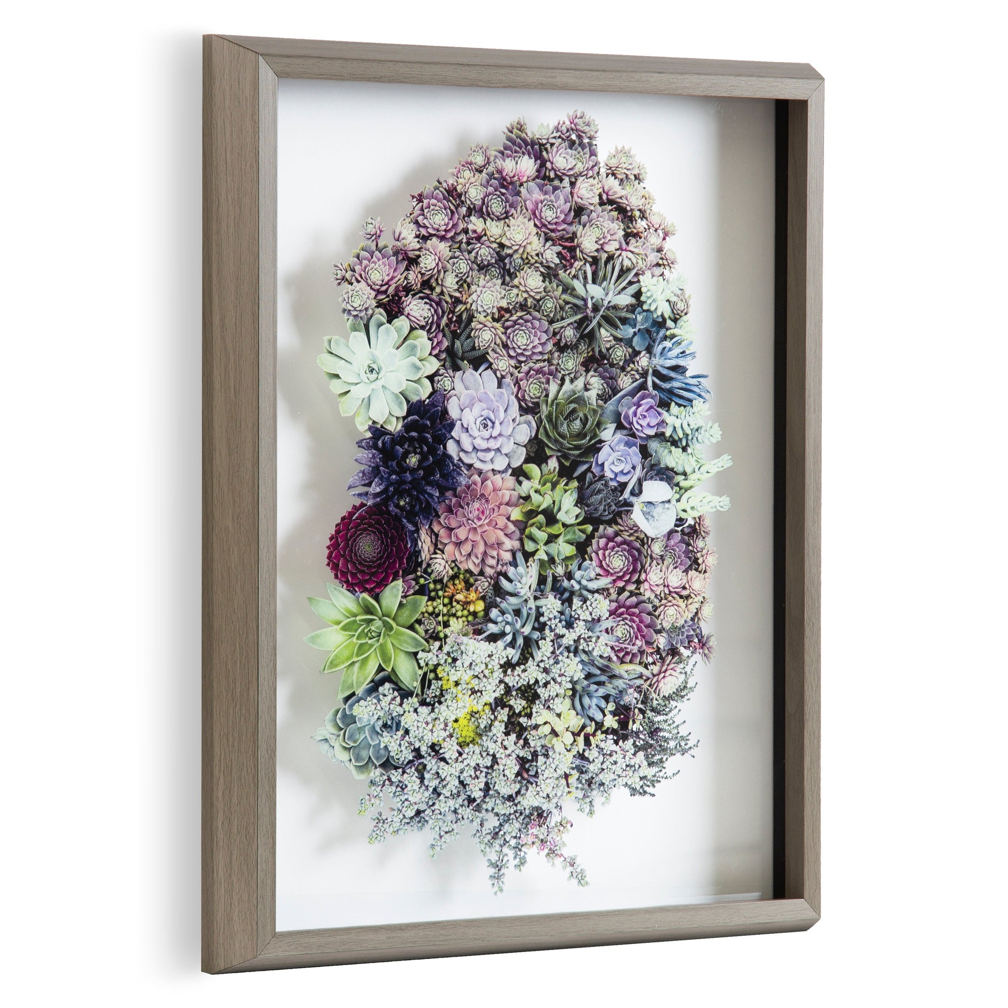 Blake Colony 1 Framed Printed Glass by kateandlaurel - main product image for Resin Society