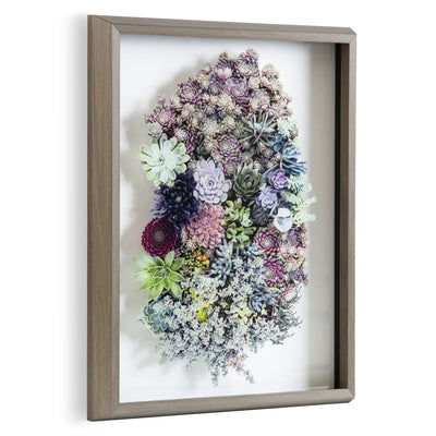 Blake Colony 1 Framed Printed Glass by kateandlaurel - main product image for Resin Society