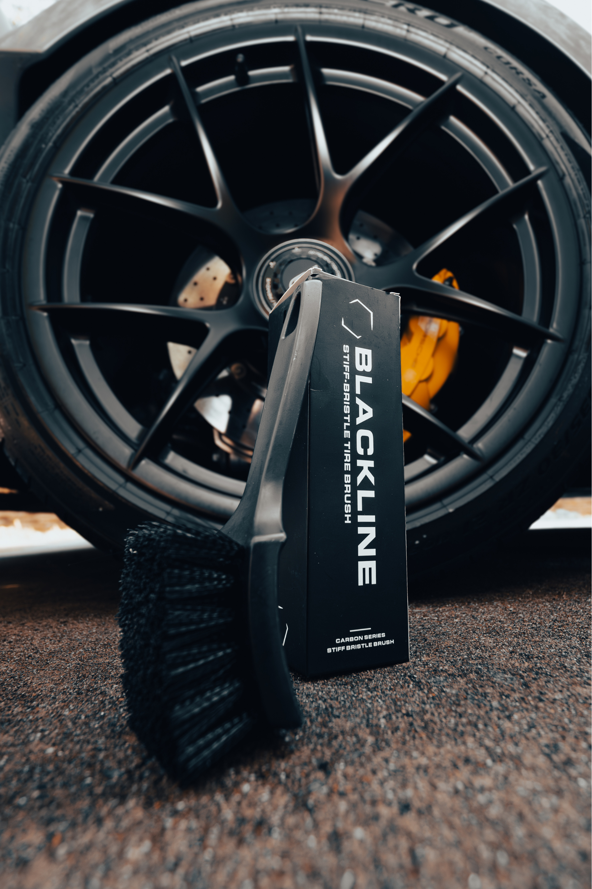 BLACKLINE® STIFF BRISTLE TIRE BRUSH by Blackline Car Care - product image 2 for Resin Society