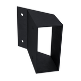 Zen Pergolas Pergola Roof Rafter 45° Angle Bracket in black finish