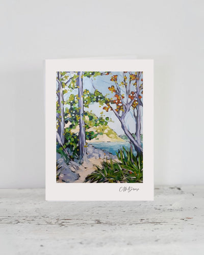 Notecard- Walk Along the Lake