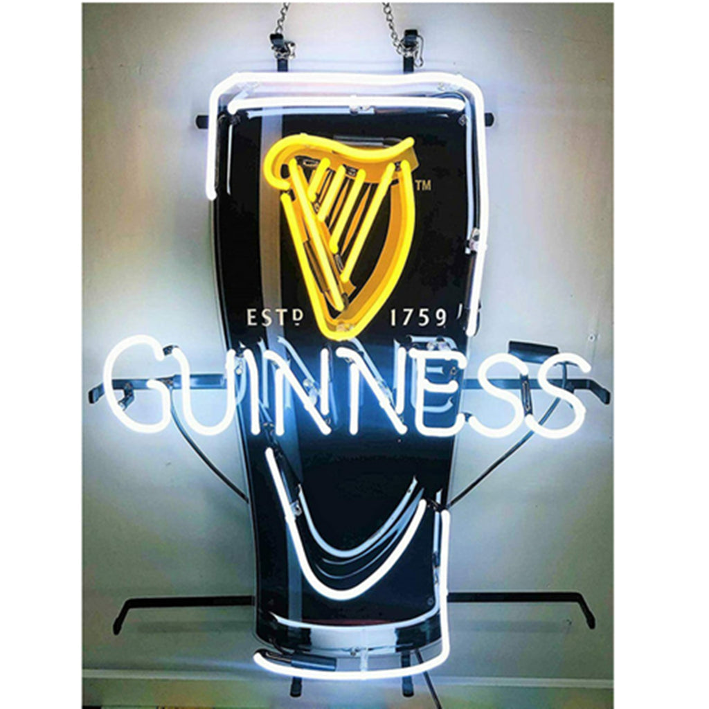 Estd 1759 Guinness Harp Lager Black Can Neon Signs by Neon Signs Land - product image 4 for Resin Society