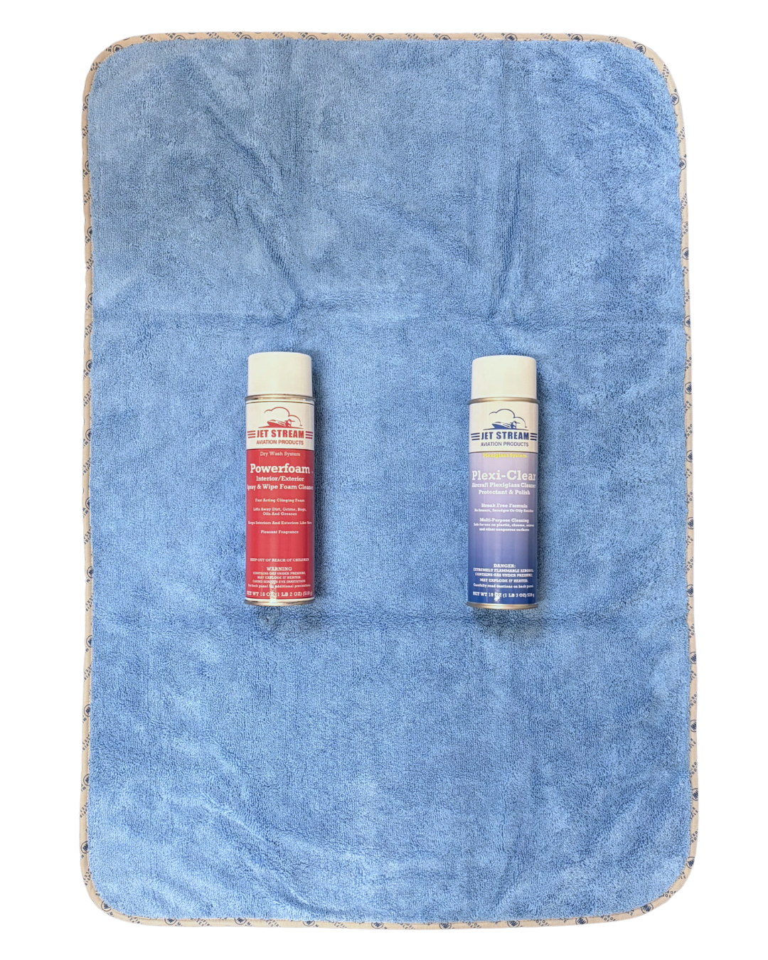 24" x 36" Microfiber Towels - 2 Count