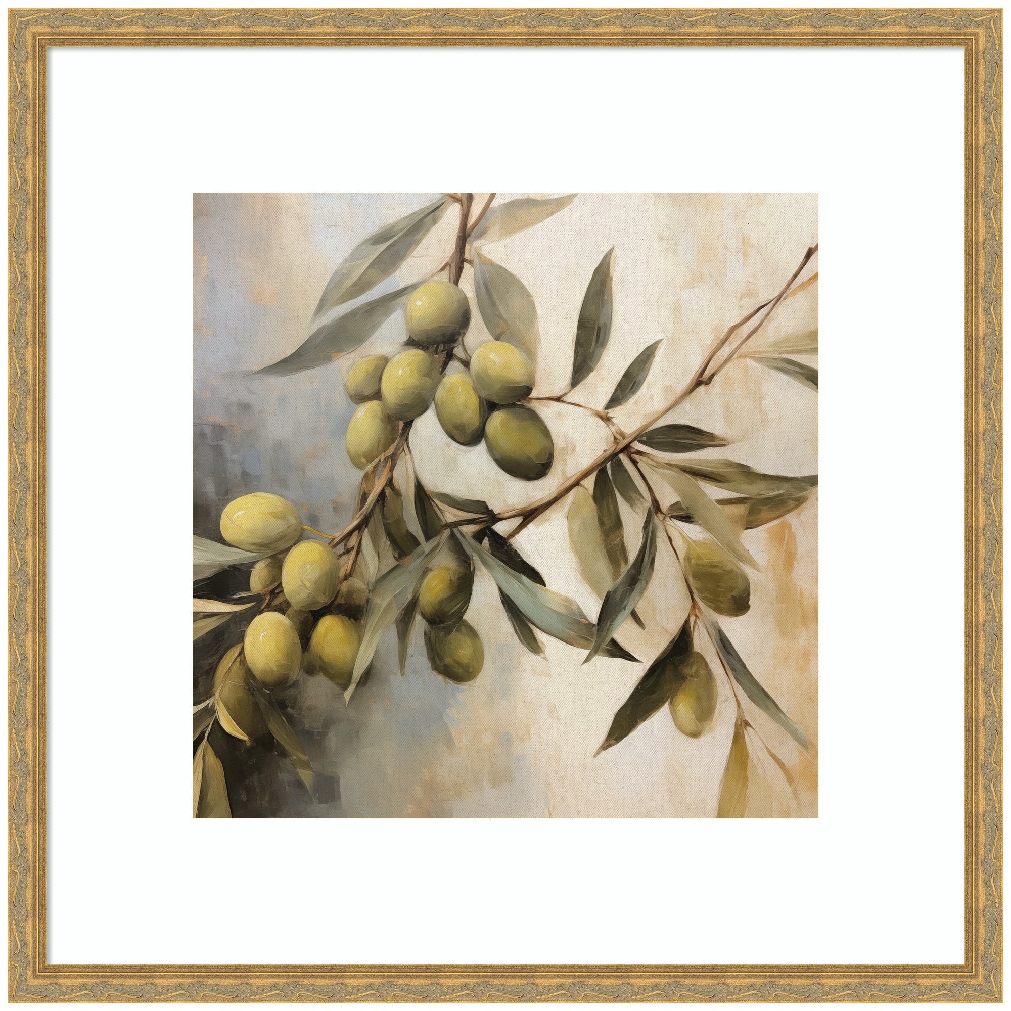 Olive Tree by The Creative Bunch Studio Framed Wall Art Print