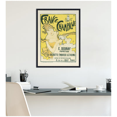 France Champagne 1889 91 Pierre Bonnard by The Art Institute of Chicago Framed Canvas Wall Art Print