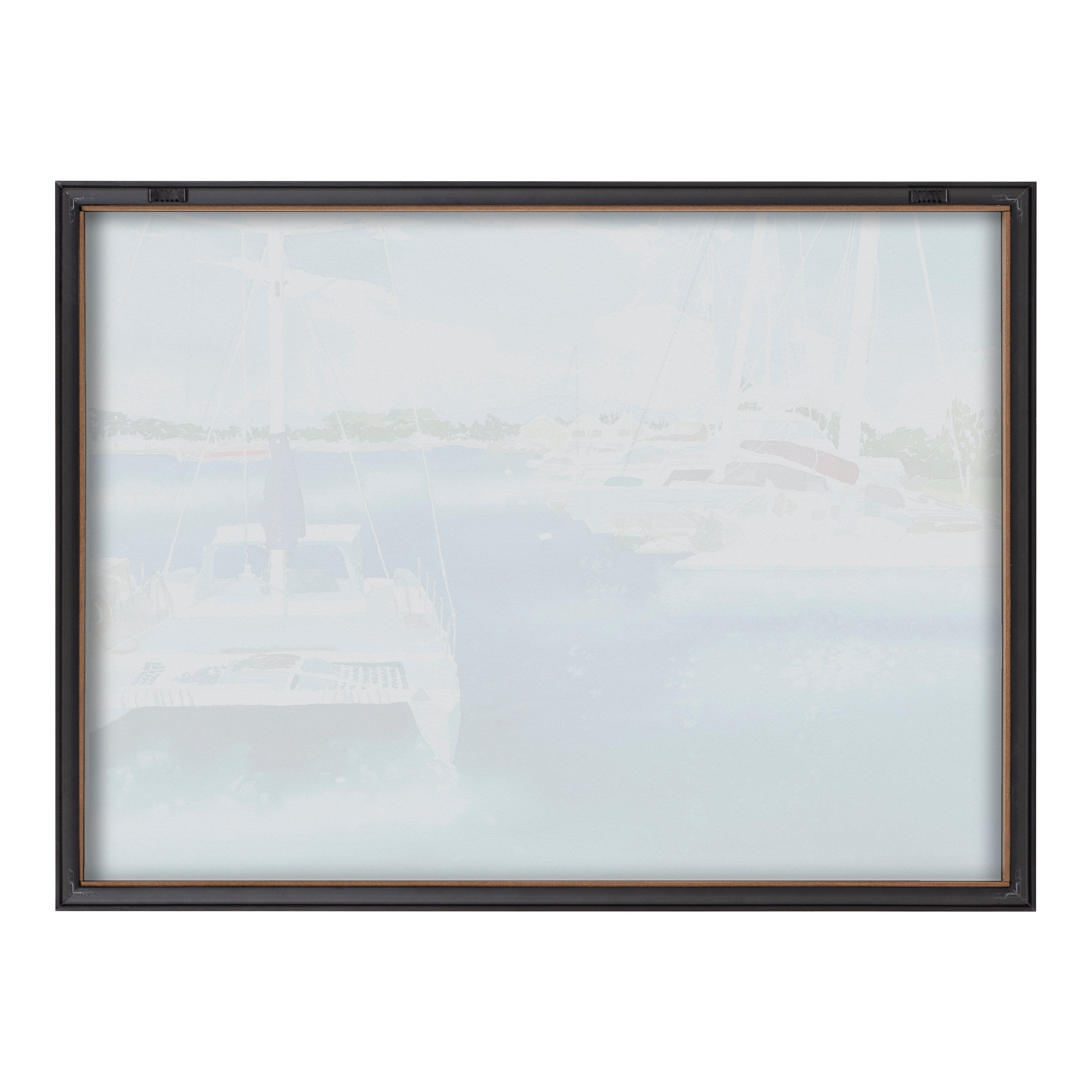 Blake Summer is for Sailing Framed Printed Glass by kateandlaurel - product image 14 for Resin Society