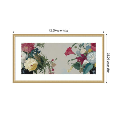 Romantic Blooms by Mary Sparrow Framed Wall Art Print