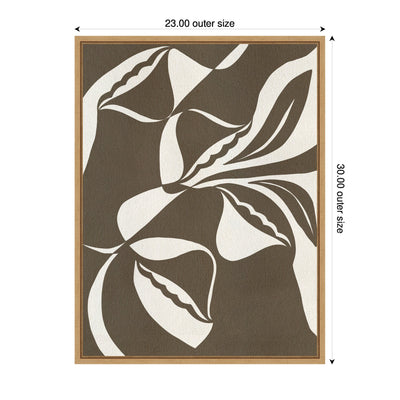 Sylvie Bound by Beauty 8 Framed Canvas by Shatha Al Dafai