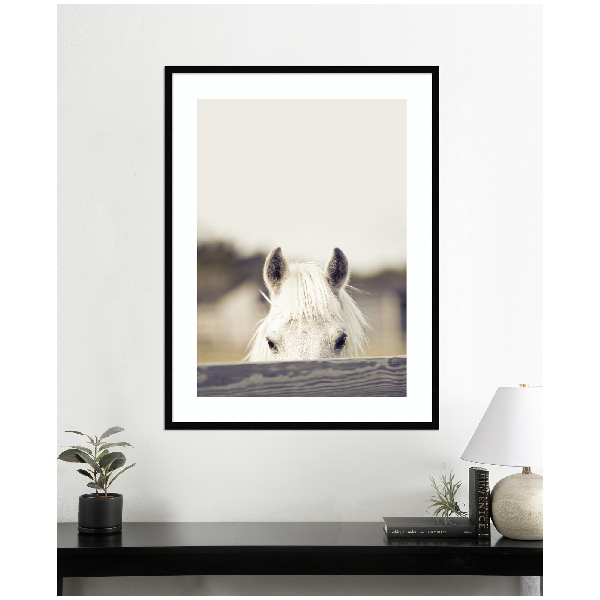 Equine Crop by Robert Cadloff Framed Wall Art Print