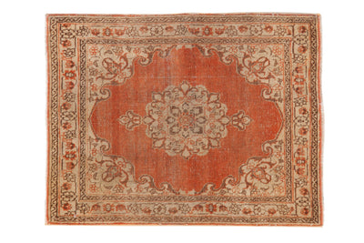 2x2.5 Distressed Antique Jalili Tabriz Rug Mat by Old New House® - main product image for Resin Society