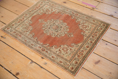 2x2.5 Distressed Antique Jalili Tabriz Rug Mat by Old New House® - product image 6 for Resin Society