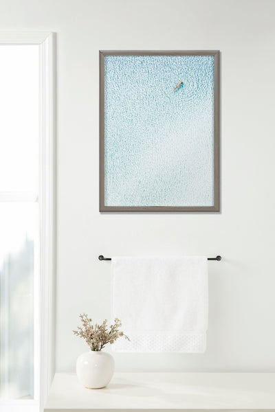 Blake Woman Floating Framed Printed Glass by Amy Peterson Art Studio by kateandlaurel - product image 5 for Resin Society