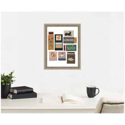 Capricorn Matchbooks 14x18 FC by Megan Ryan Framed Wall Art Print