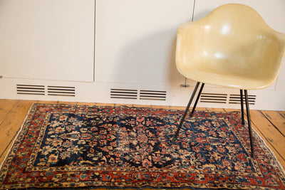 3.5x5 Vintage Distressed Fine Bibikabad Rug by Old New House® - product image 2 for Resin Society