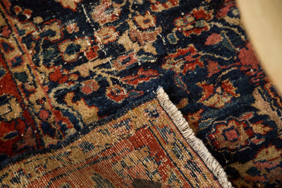 3.5x5 Vintage Distressed Fine Bibikabad Rug by Old New House® - product image 5 for Resin Society