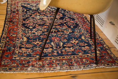 3.5x5 Vintage Distressed Fine Bibikabad Rug by Old New House® - product image 6 for Resin Society