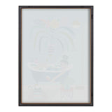 Blake Time to Relax Framed Printed Glass by kateandlaurel - product image 4 for Resin Society