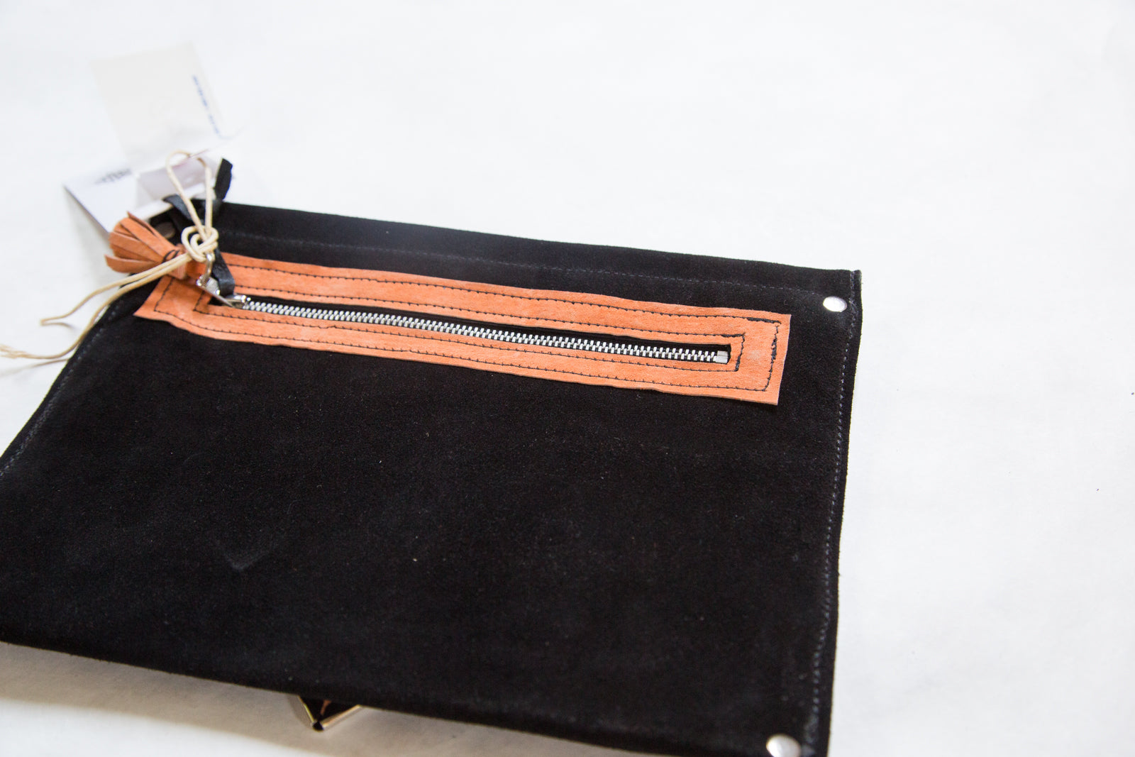 Handmade Rug Fragment Clutch
