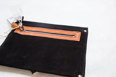Handmade Rug Fragment Clutch