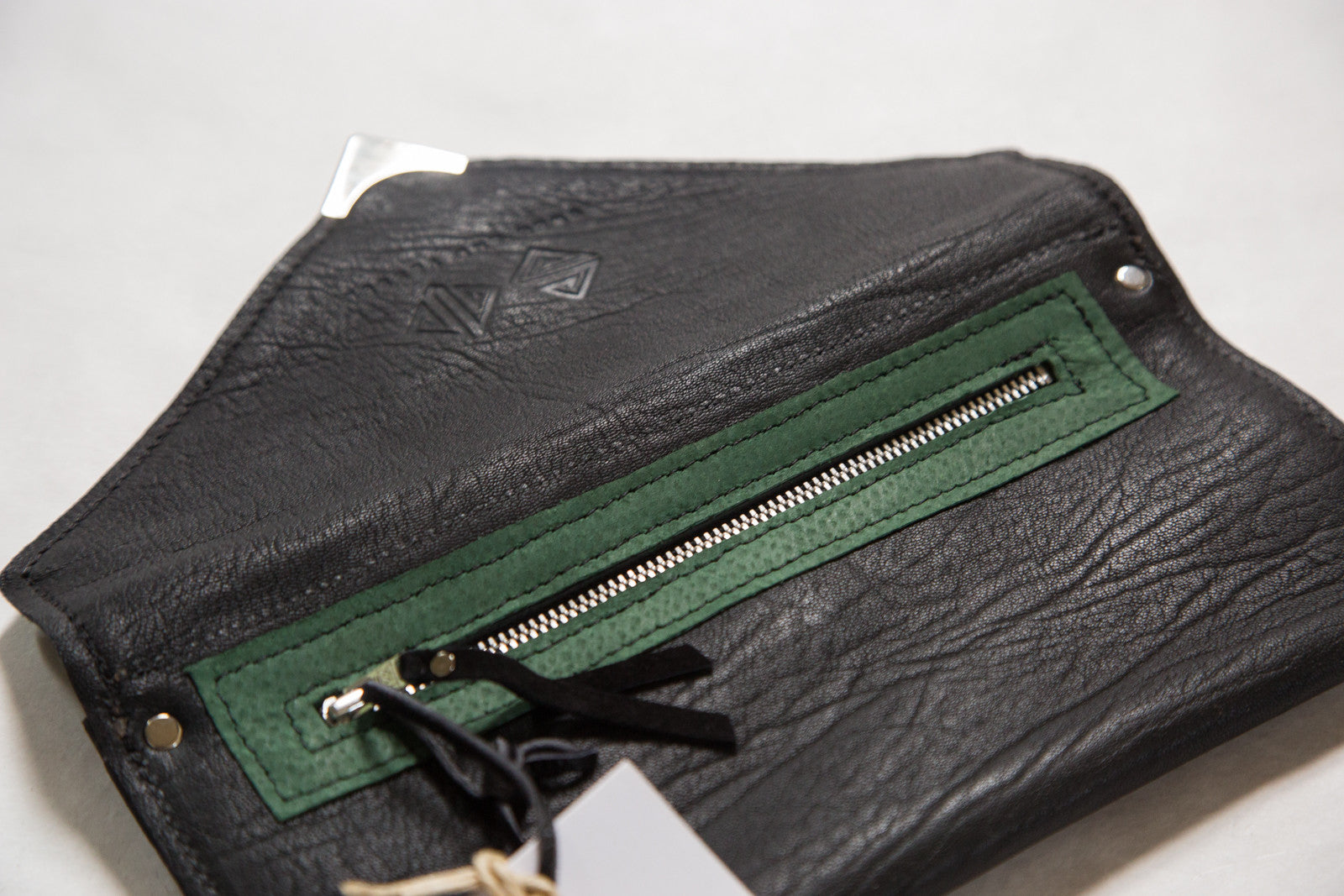 Handmade Rug Fragment Clutch