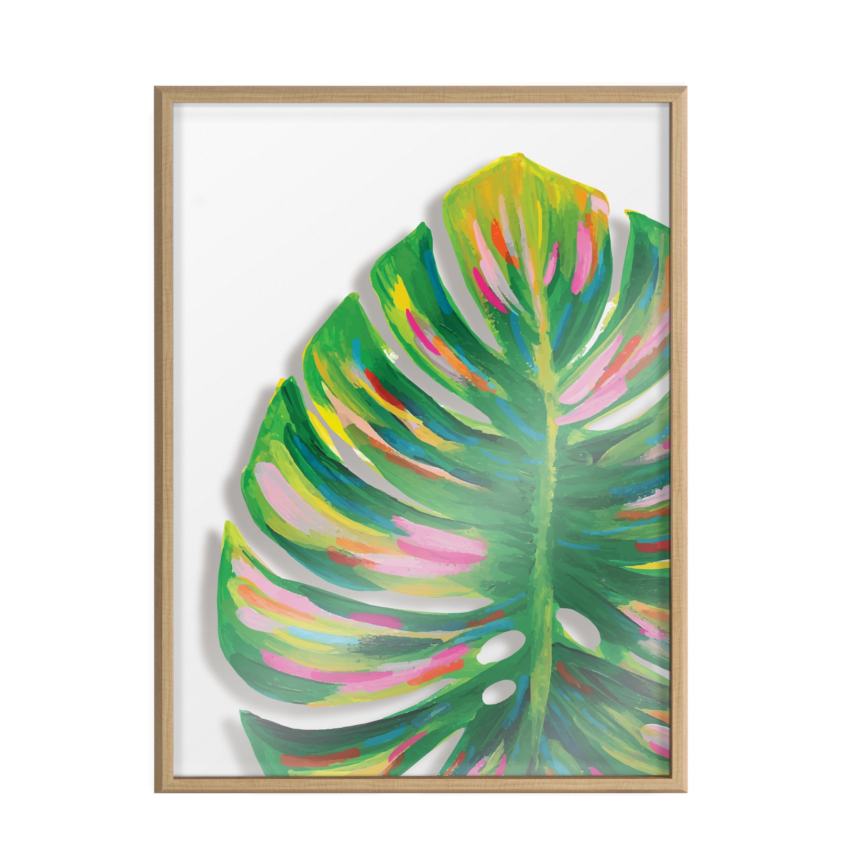 Blake Monstera Framed Printed Art
