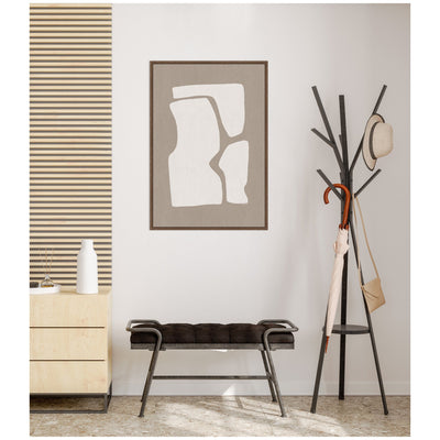 Organic Figures No.
2 by Gabrielly Guedes Framed Canvas Wall Art Print