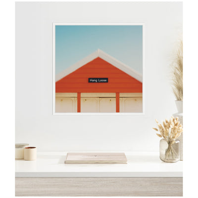 Hang Loose by Laura Evans Framed Canvas Wall Art Print
