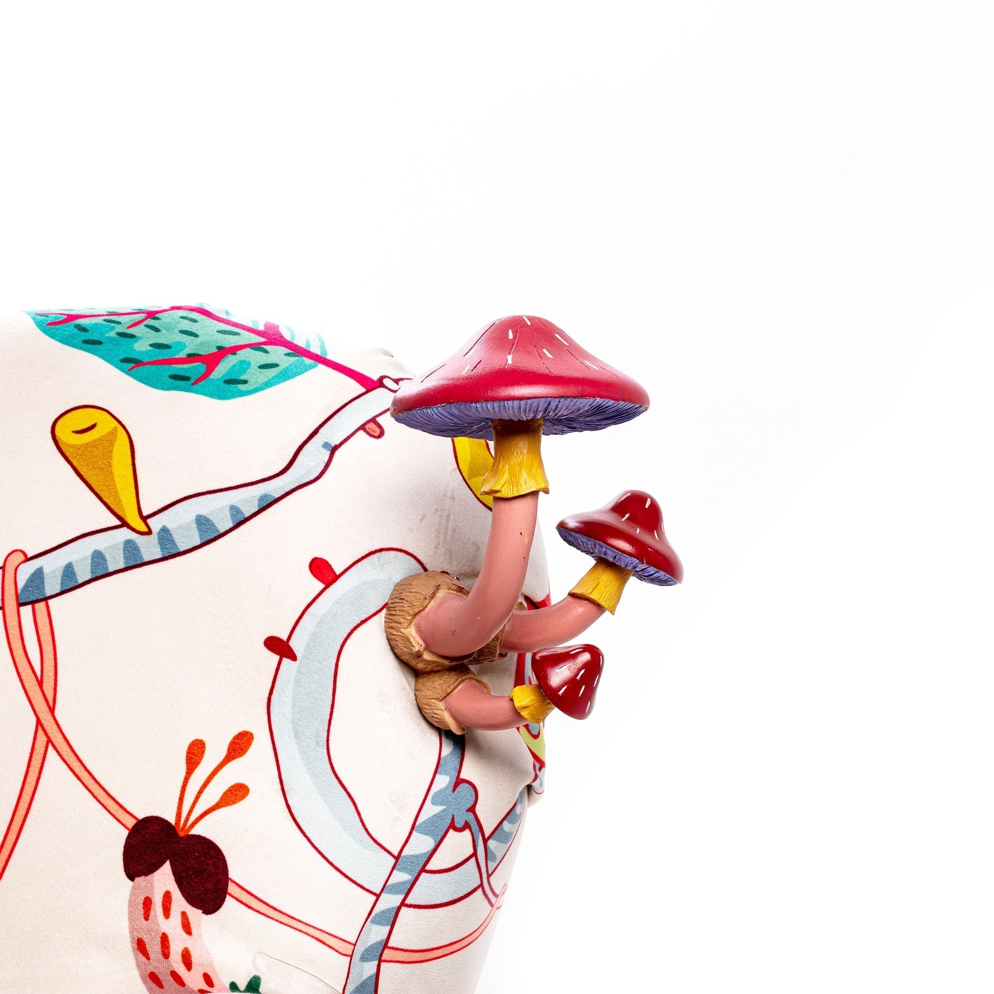 Hangers Mushroom Coloured detail image - Resin Society