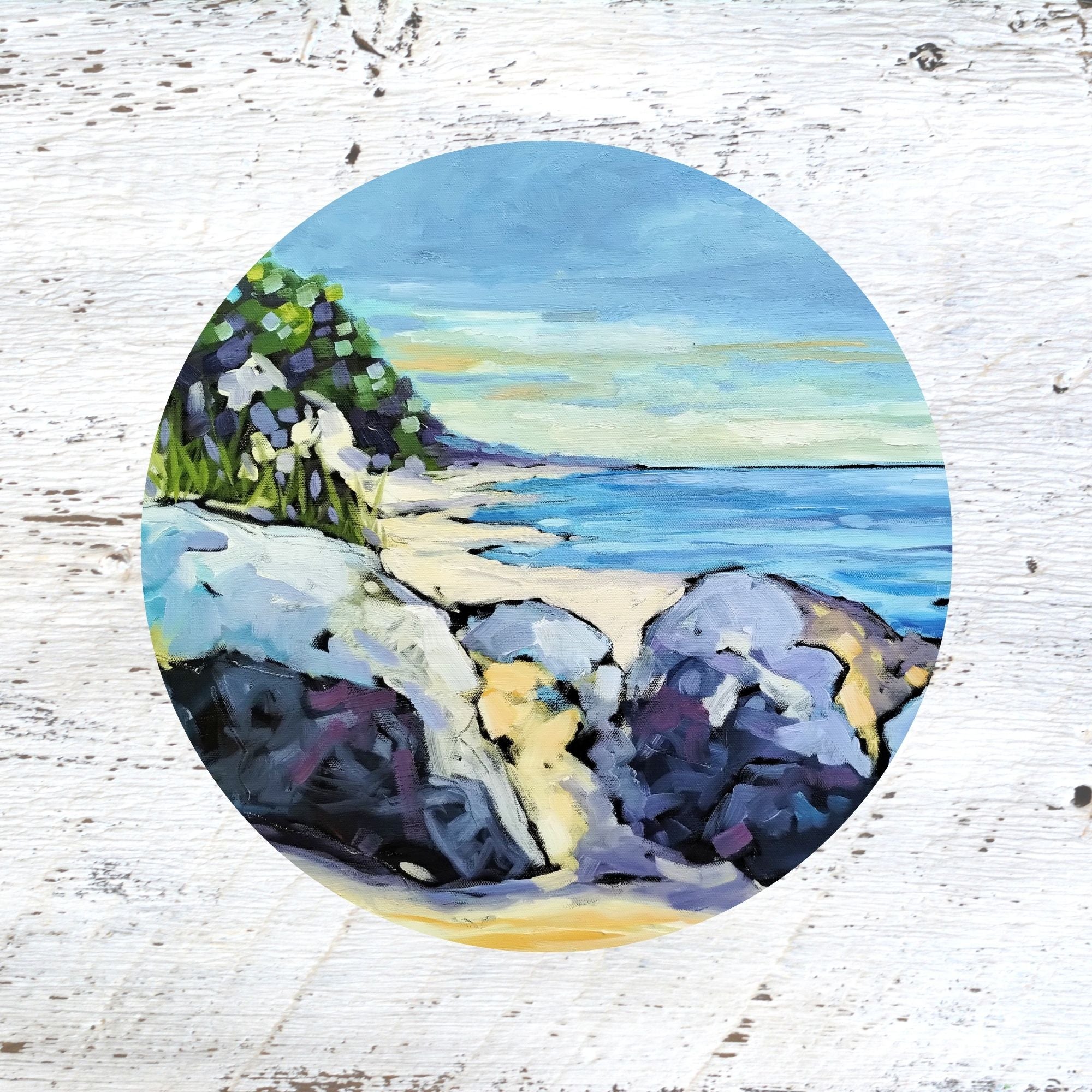 Rubber Grip Jar Opener - Along the Shores by Dreese Fine Art - Resin Society