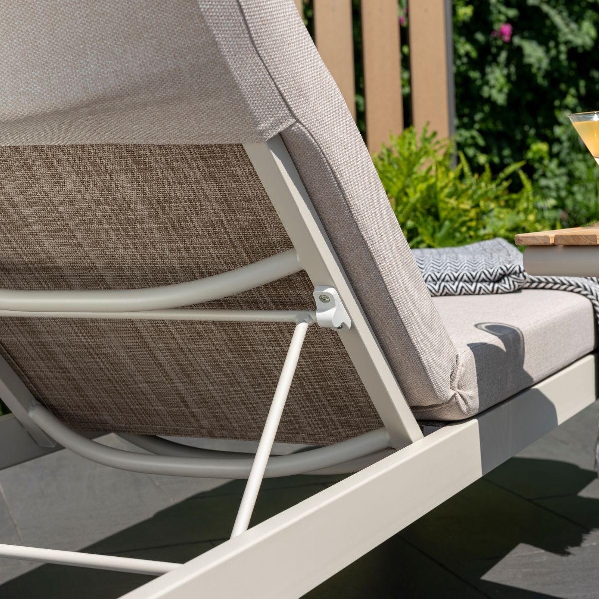 Portals Light Sun Lounger - 1pc by LifestyleGarden US - product image 3 for Resin Society