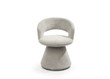 Portofino Swivel Dining Armchair detail image - Resin Society