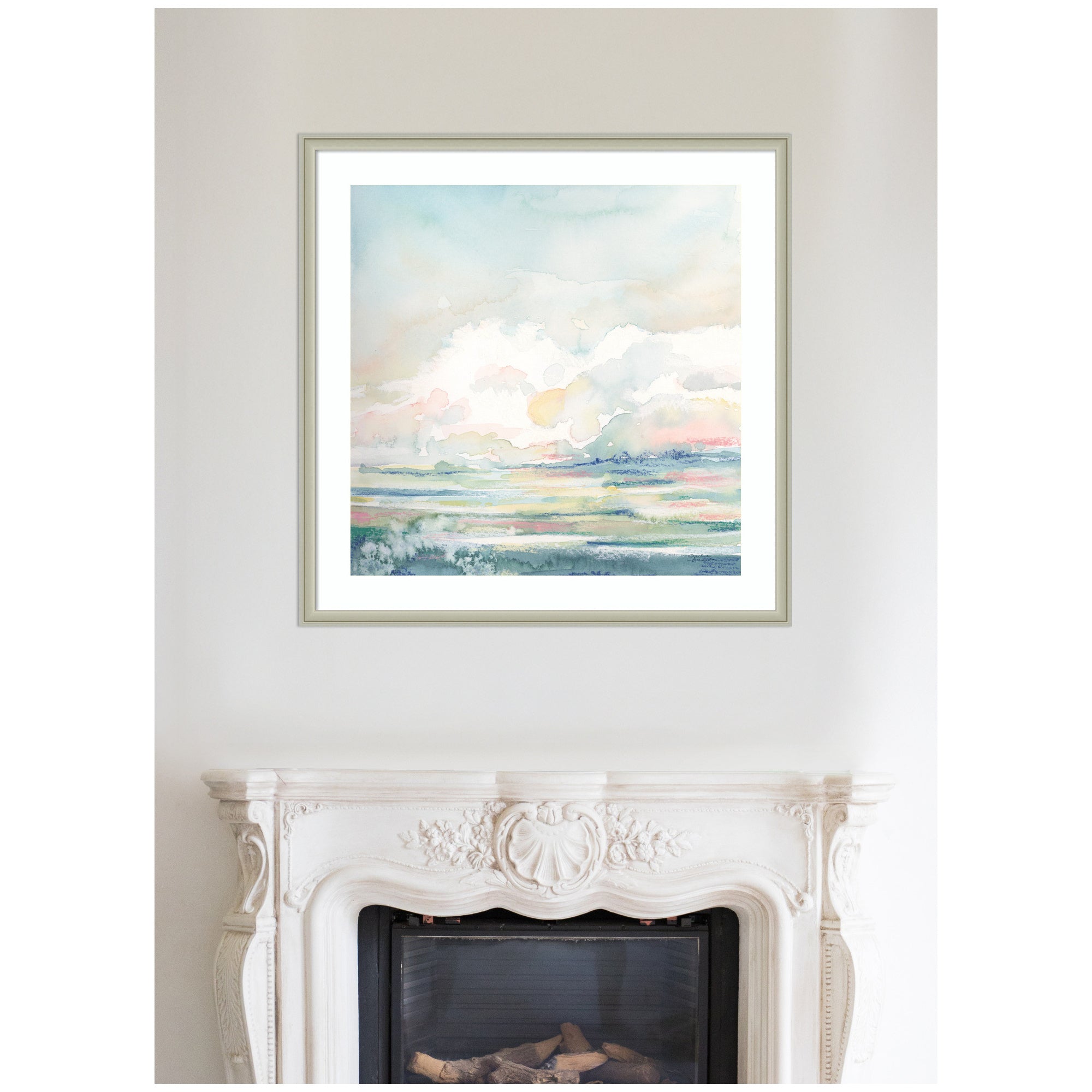 Framed Art Stillness by Julie Maida