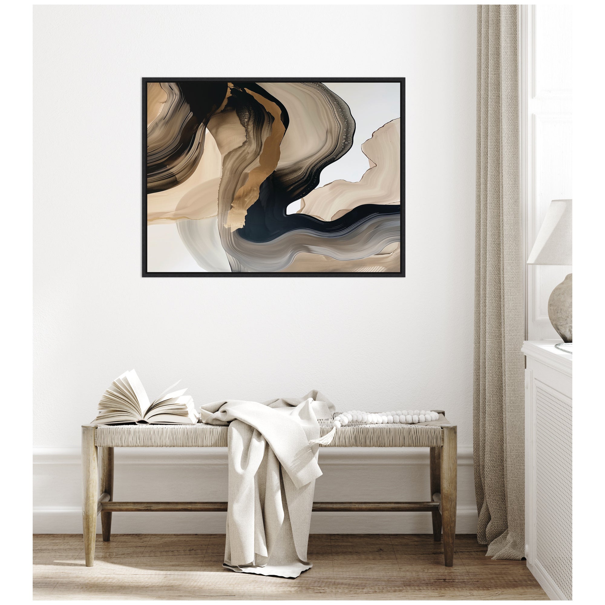 Sylvie Abstract Dream I Framed Canvas by Amy Lighthall