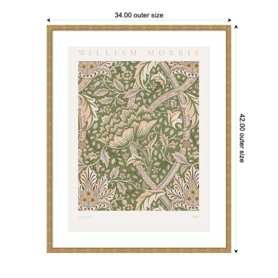 Framed Art Poster William Morris Windrush 1883 by The Art Institute of Chicago