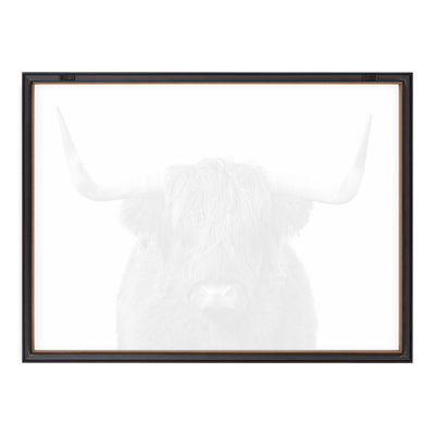 Blake Highland Cow Portrait Framed Printed Art by Amy Peterson Art Studio