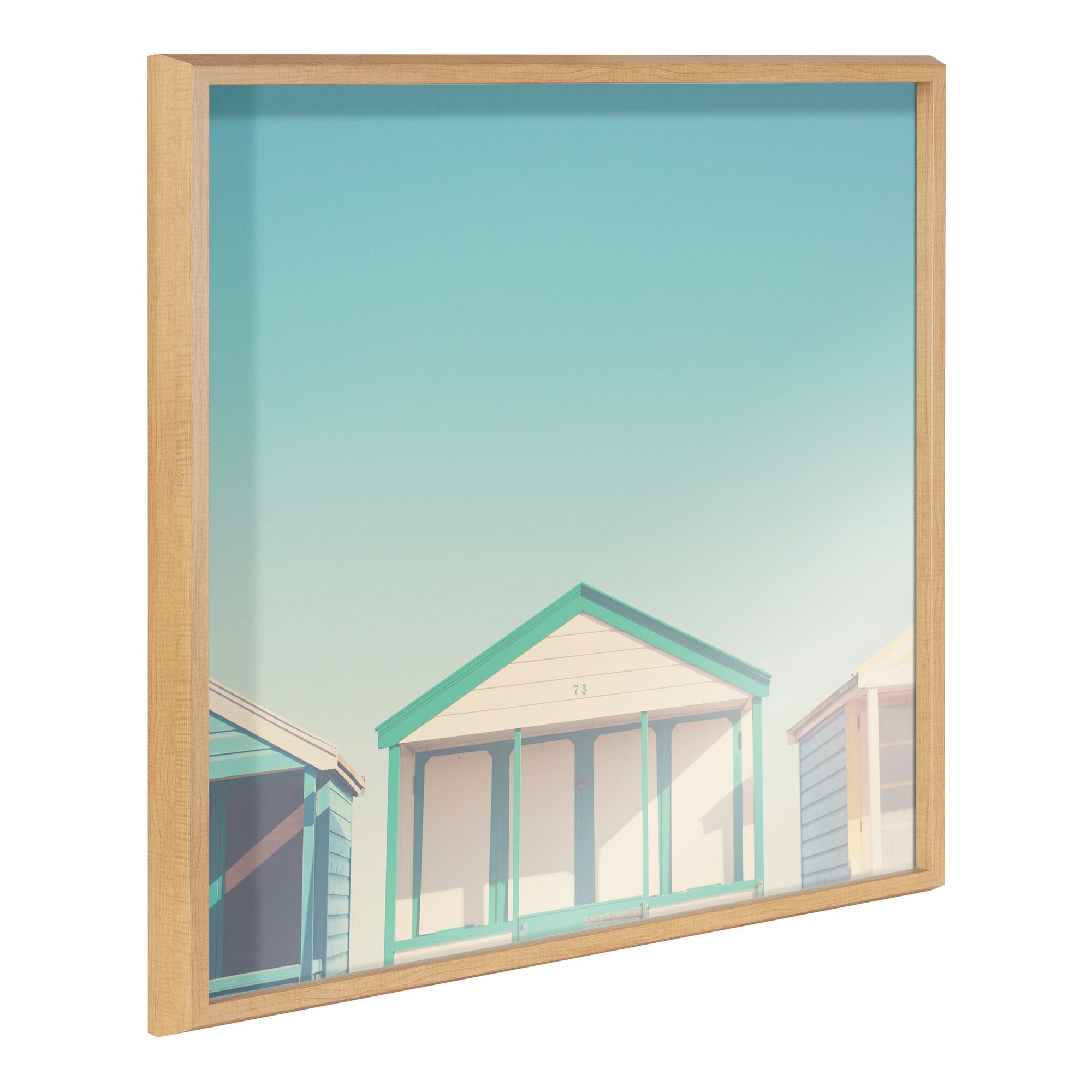 Blake Hang Loose Framed Printed Acrylic by Laura Evans by kateandlaurel - main product image for Resin Society