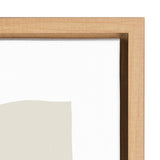 Sylvie Constructed II Neutral Framed Canvas