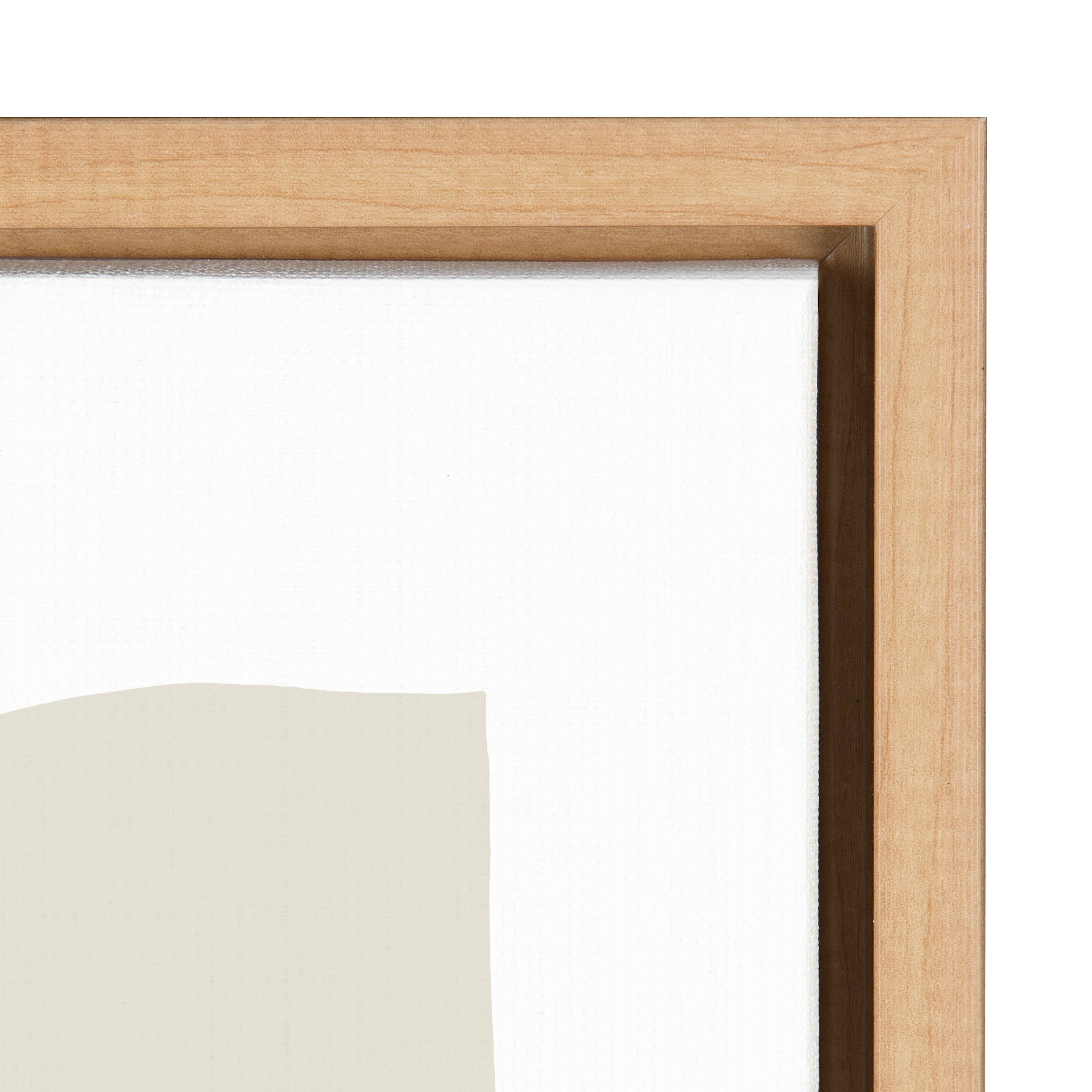 Sylvie Constructed II Neutral Framed Canvas