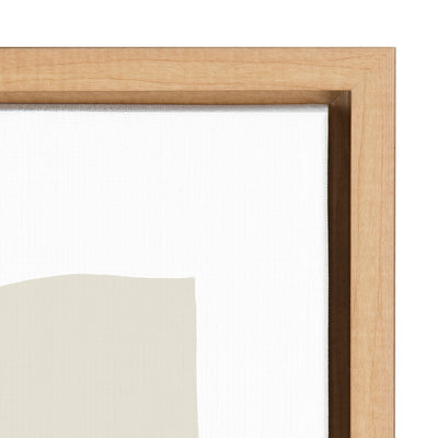 Sylvie Constructed II Neutral Framed Canvas