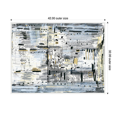 Sylvie Brooklyn Bridge Horizontal Framed Canvas by Leah Nadeau