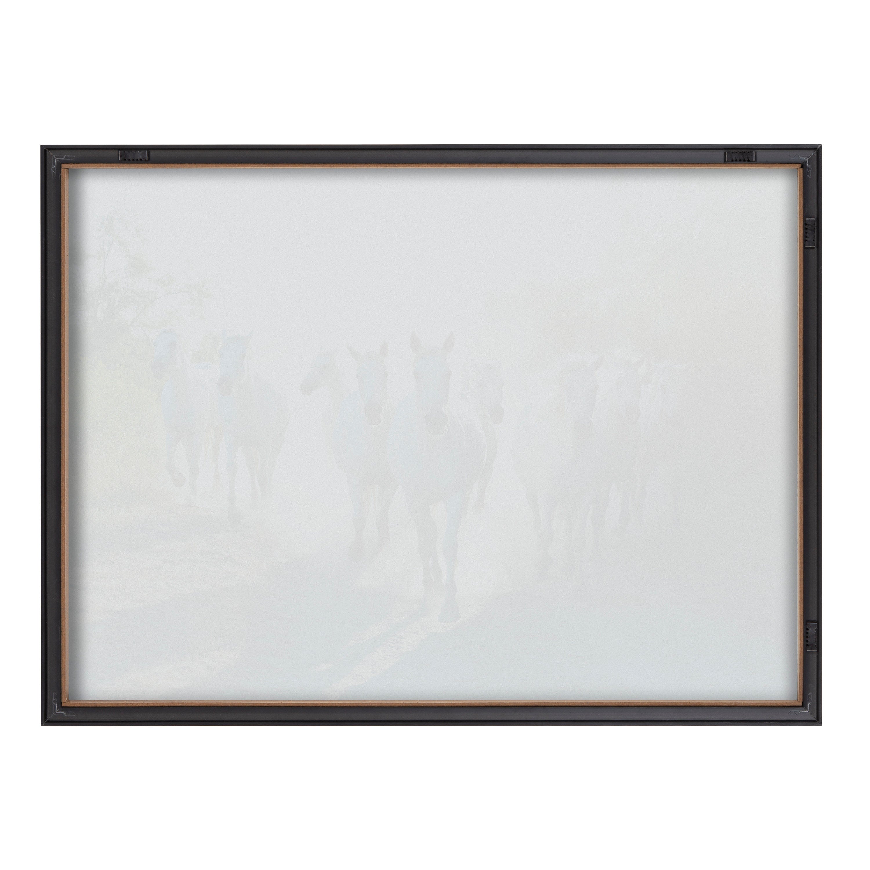 Blake Camargue Horse XIII Framed Printed Glass by Laura Evans by kateandlaurel - product image 4 for Resin Society