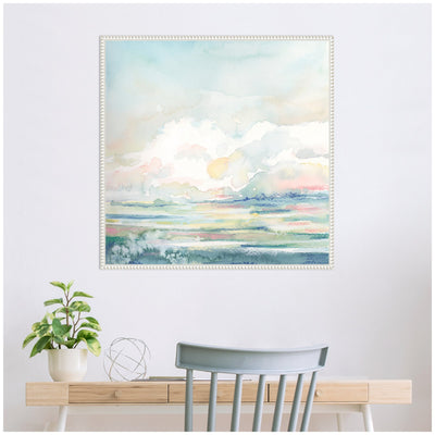 Sylvie Stillness Framed Canvas by Julie Maida