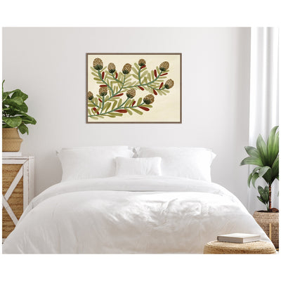 Natures Charm No. 2 by Nikita Jariwala Framed Canvas Wall Art Print