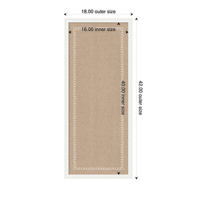 Pinboard White Scalloped Edge